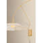 Applique murale 1 lumière en fibre de banane Asami 30 po