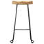 Fuchs Solid Wood Bar Stool with Solid Wood Frame-42294636