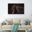 Ensemble de 1 tableau sur toile Guerrier mystique-171760099-171760097