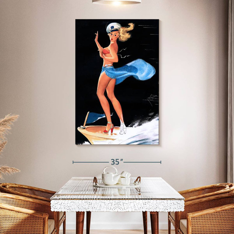 Leisha Can You Tie This, 51" H x 34" W