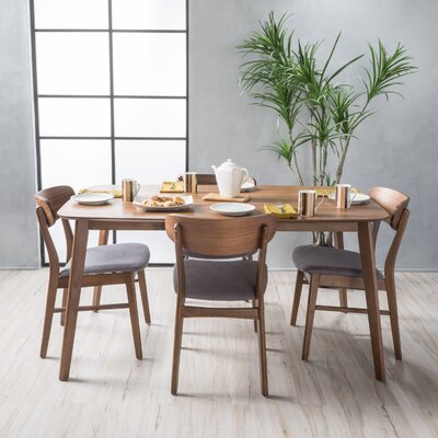 Wade Logan® Machuca 5 - Piece Dining Set & Reviews | Wayfair