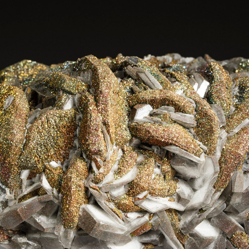 Chalcopyrite Over Calcite