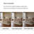 Cream-style dining table, solid wood dining table-1039712896