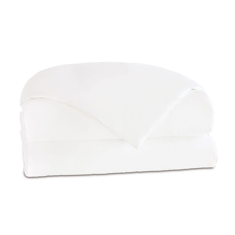 Housse de couette en coton Fresco, Nuvola classique blanc, Housse de couette très grand californien