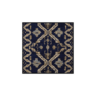 Tapis gris soyeux et moelleux