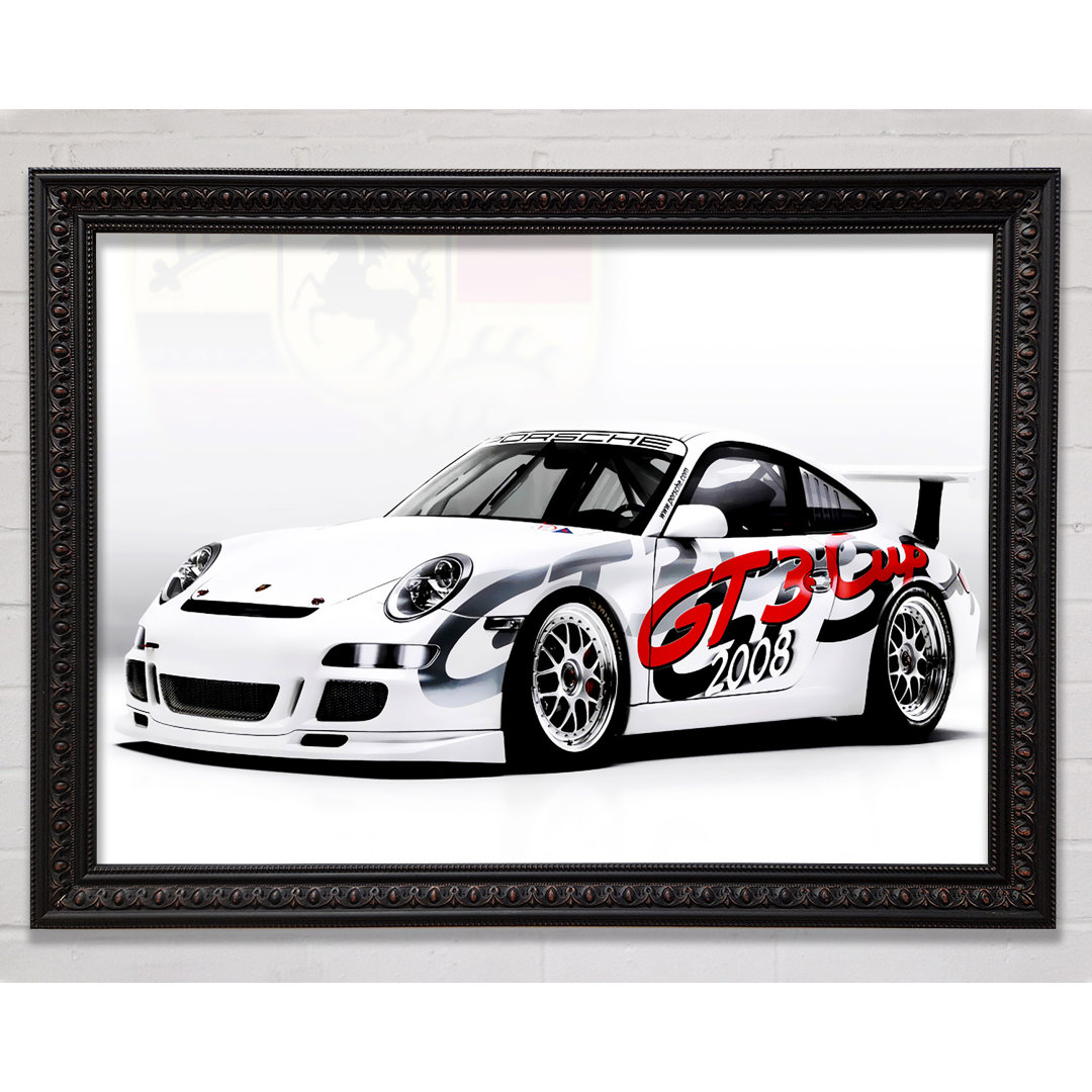 Porsche 911 GT3 B N W Rot - Druck