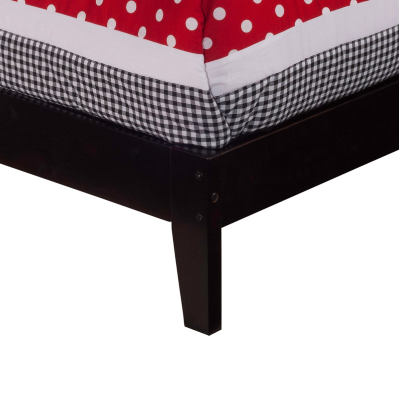  Kindig Low Profile Foundation Bed, Twin, Espresso