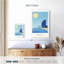 Affiche de voyage rétro Aime Barcelona Beach-108445173