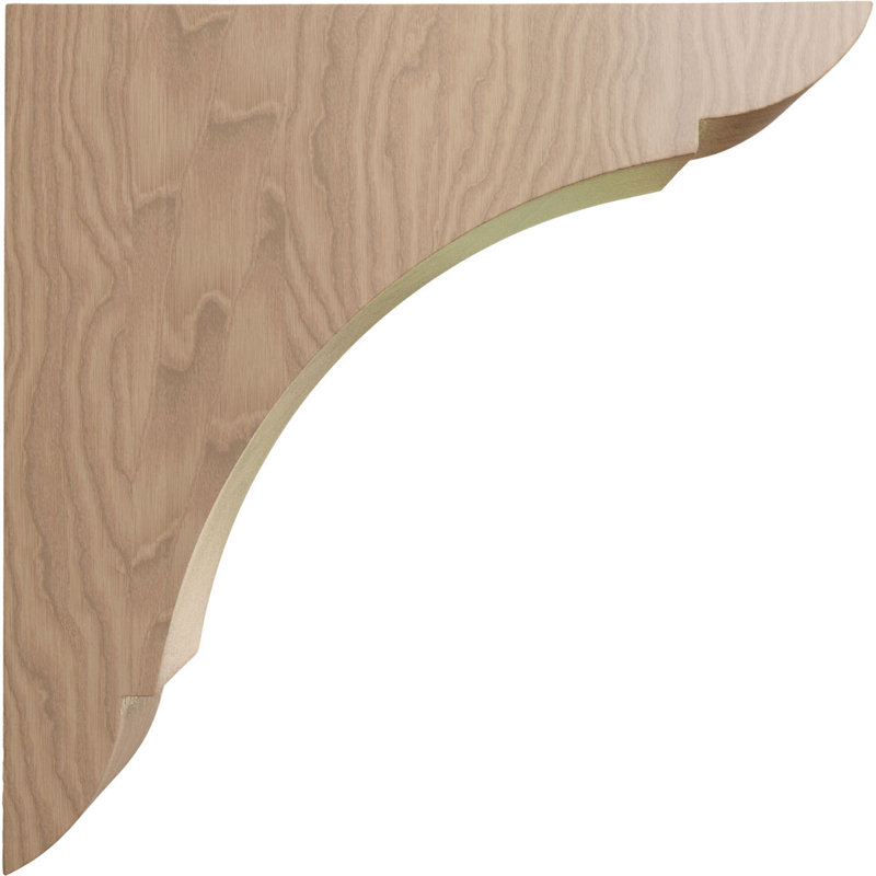 Support olympique en bois, Acajou, H 8 po x l 1,75 po x P 8 po