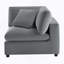 Canapé modulaire 6 pièces - gris anthracite-1337347394