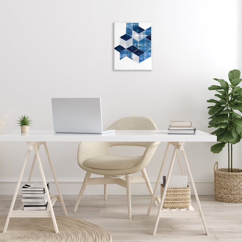 «Stacked Geometric Cubes» par Steller Design Studio