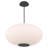 Illusion Dimmable LED Pendant With Oval Shaped Glass Shade, Adjustable Color Temperature-86681430-86681431
