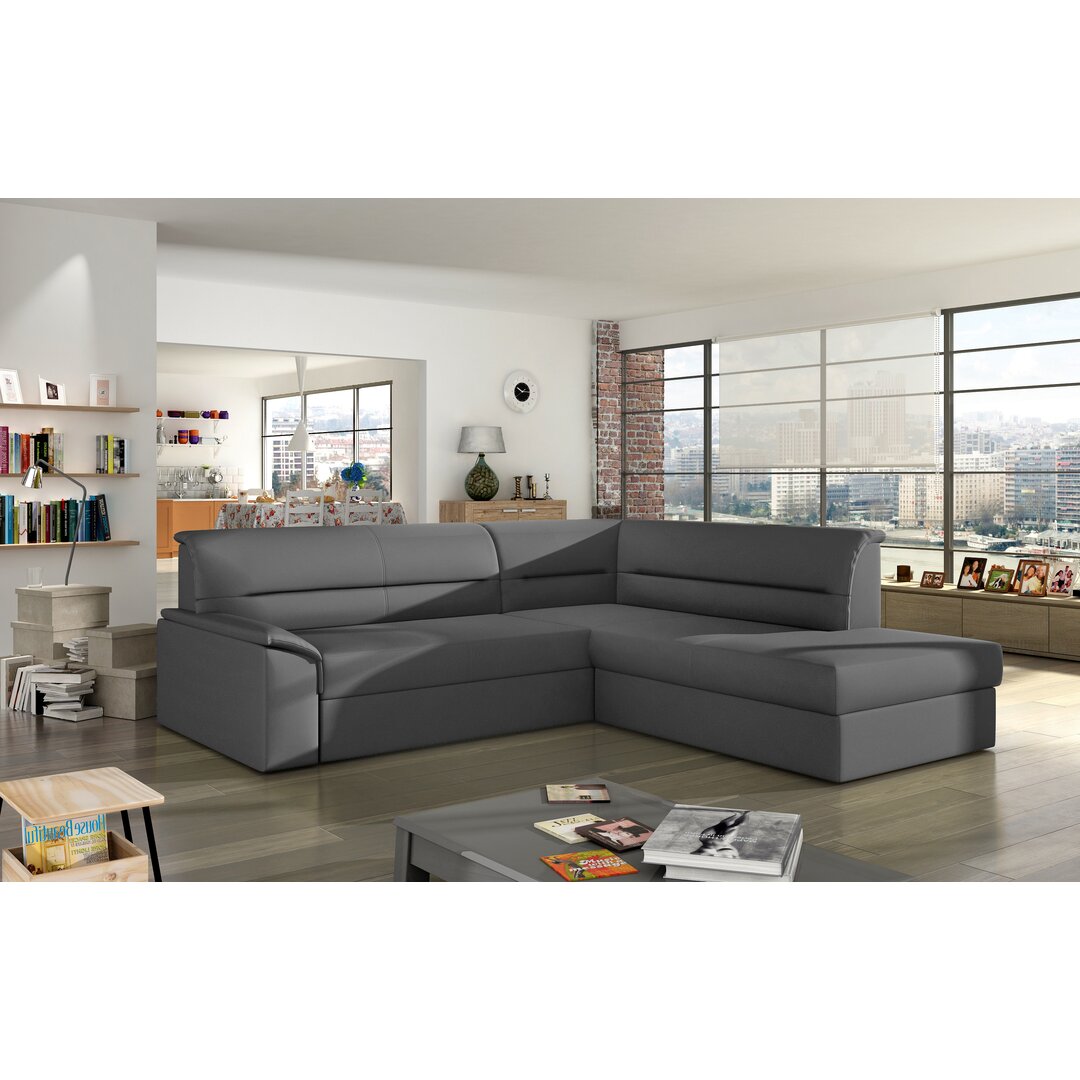 Ecksofa Gilkey mit Bettfunktion