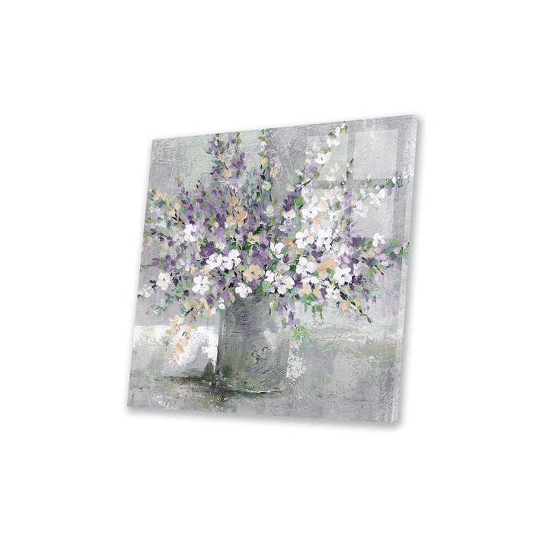 «Farmhouse Lavender» par Carol Robinson - impression non encadrée, H 24 po x l 24 po x P 0,25 po