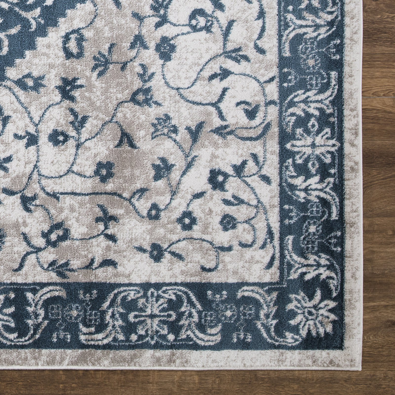 Elmsall Moroccan Indoor Rug, Rectangle 7'10" x 9'10"