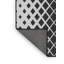 Tapis noir/gris à motifs-459911650