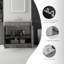 Meuble-lavabo autoportant avec lavabo