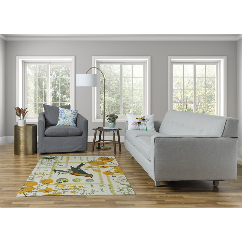 Romeville Chenille Indoor Rug, Rectangle 5' x 7'
