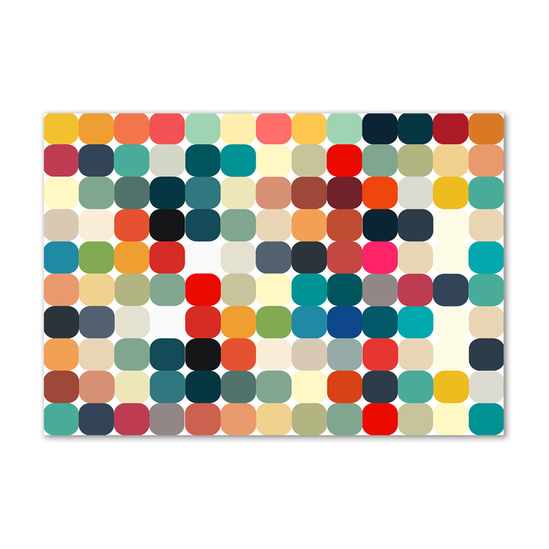 Geometric Background - Wrapped Canvas Print