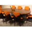 9 Pieces Vogue Lux Rectangular Dining Set-1978384274