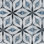 Cassis Hex Flower 8-5/8 In. X 9-7/8 In. Porcelain Vintage Wall & Floor Tile