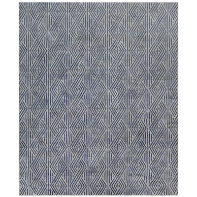 Granite Hide Cowhide Geometric Indoor Rug
