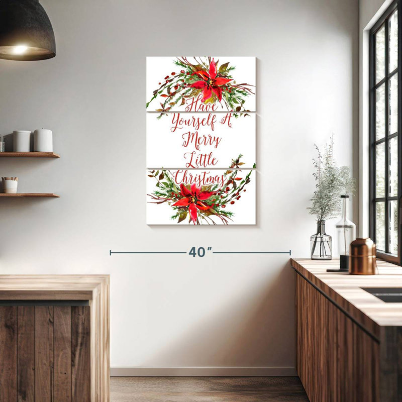 Lelend A Merry Little Christmas, H 38 po x l 24 po