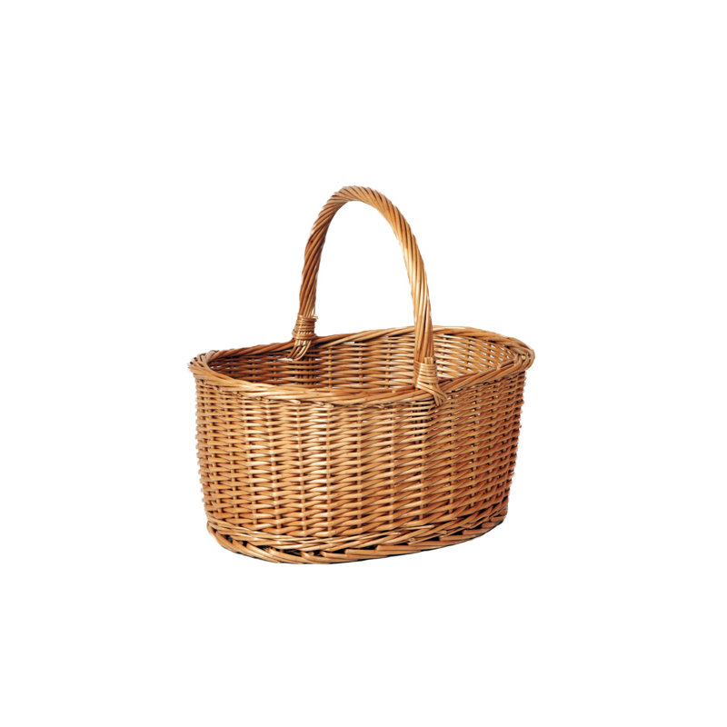 20cm Willow Oval Shopper