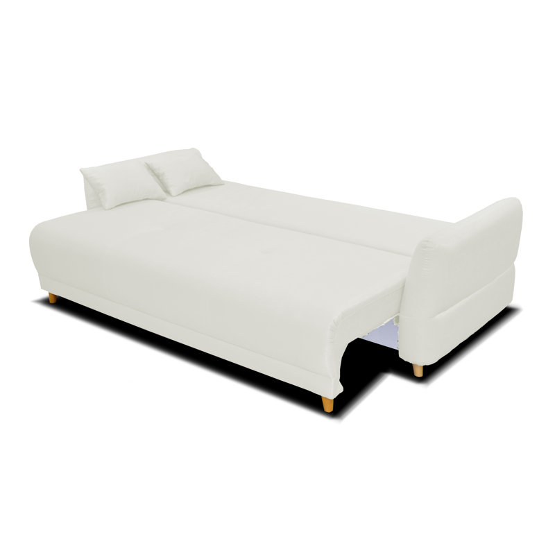3 Seater Sleeper, White