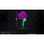 15" LED Neon Style Rose Wall Sign