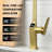Pull Down Touchless Single Handle Kitchen Faucet with LED Display,3-Function Pull-Out Sprayer & 360° Swivel Spout Kitchen Sink Faucet-133739765