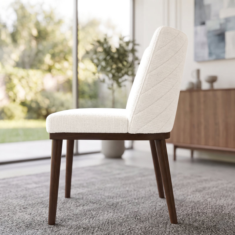 Chaise d'appoint Kela, Blanc