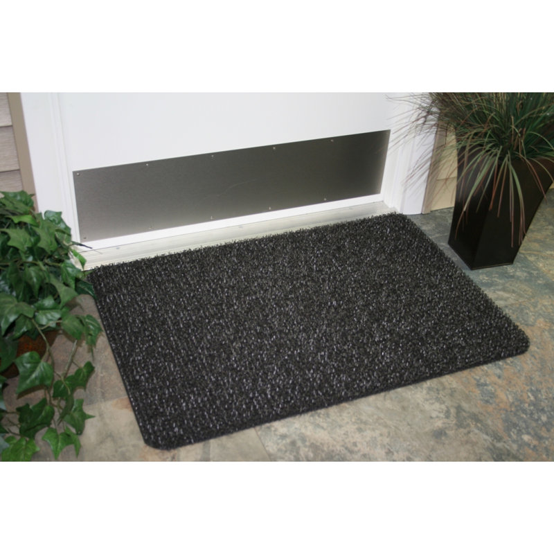 Kiryazov Non-Slip Doormat, Black