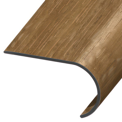 Plastic 2.5 in. W x 94 in. L Stair Nose in