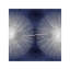 Silver Sunburst On Blue II by Abby Young - Print on Canvas-1413601530-1434987285