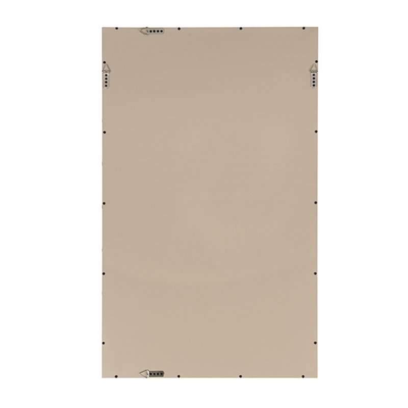 Tessa Flat Wall Mirror, Light Cerused Oak