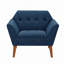 Charmante chaise longue Mid-Century pour des espaces de vie élégants