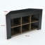Unfinished TV Stand for TVs up to 65" with Fireplace Included