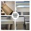 Bureau à dalle moderne et minimaliste moderne: esthétique et utilisation crème-109947069