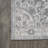 Modern Persian Vintage Moroccan Medallion Light Gray Rug-2045971775
