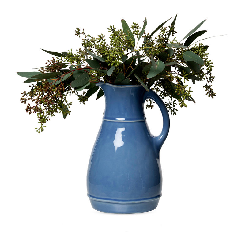 Puro Ceramic Pitcher - Chambray