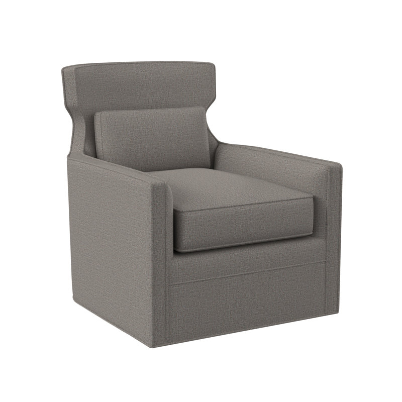 Fauteuil pivotant Whitney, Kinsley Sky Viscose