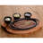 Lava Cast Iron 8"x 5.5" Enameled Oval Pan Dish - Matte Black