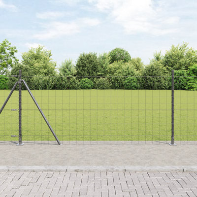 100cm H x 2500cm W Metal Border Fencing
