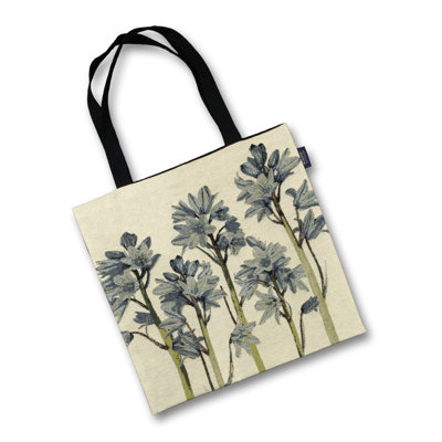 Floral Bluebell Picnic Tote Bag