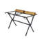 Stembridge Rectangular Metal Folding Outdoor Camping Table , 111cm cm W 72cm cm D