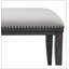 Banc de salle à manger à garniture cloutée Grant Banc simple, confortable, durable et polyvalent