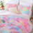 Fluffy Comforter Set 3 Pieces- All Seasons Luxury Fuzzy Comforter With Two Pillowcases-116925520-116925516