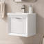 Draven 20'' Single Bathroom Vanity with Porcelain Top-50291735