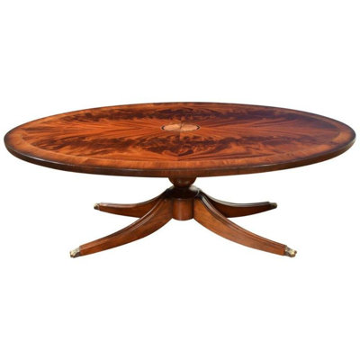 Hepplewhite Oval Cocktail Table